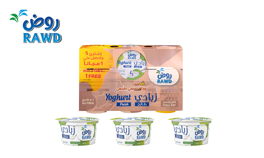 Rawd Natural Yogurt  170 grams